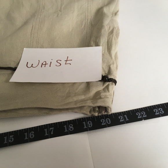 Dress Barn  linen skirt SZ 18 godet tan office casual office beachy - Picture 7 of 10